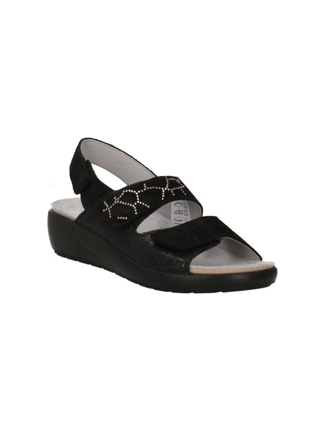 Sandalo Melluso Walk Q60239 da donna nero