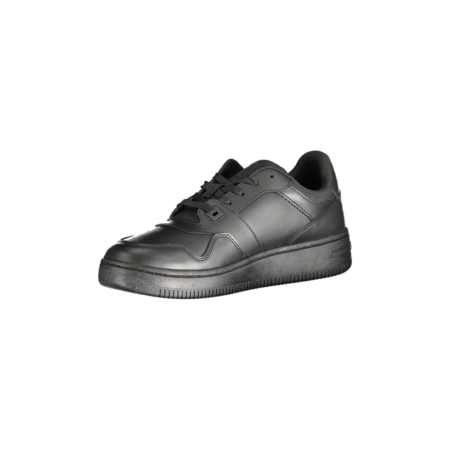 TOMMY HILFIGER Scarpe Sneakers Donna Nero con Dettagli a Contrasto