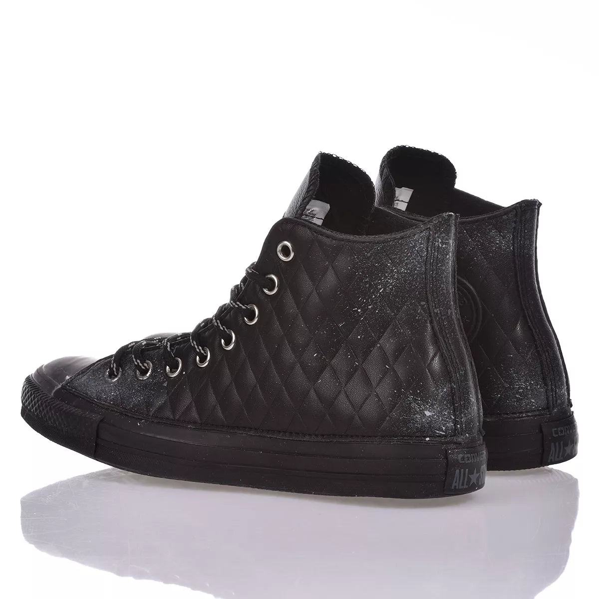 Converse Black Quilt