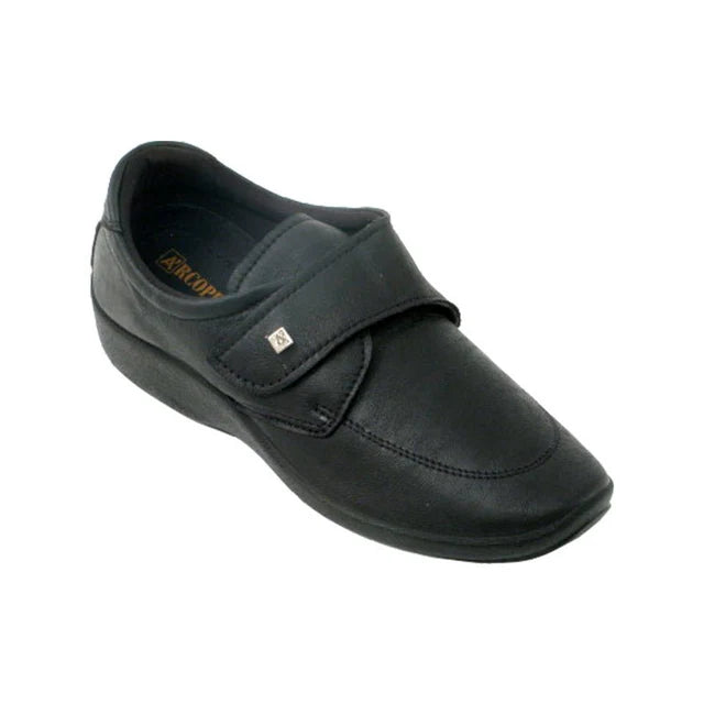ARCOPEDICO 4626 REPOVESI J67 SCARPA DONNA ELASTICIZZATA NERA