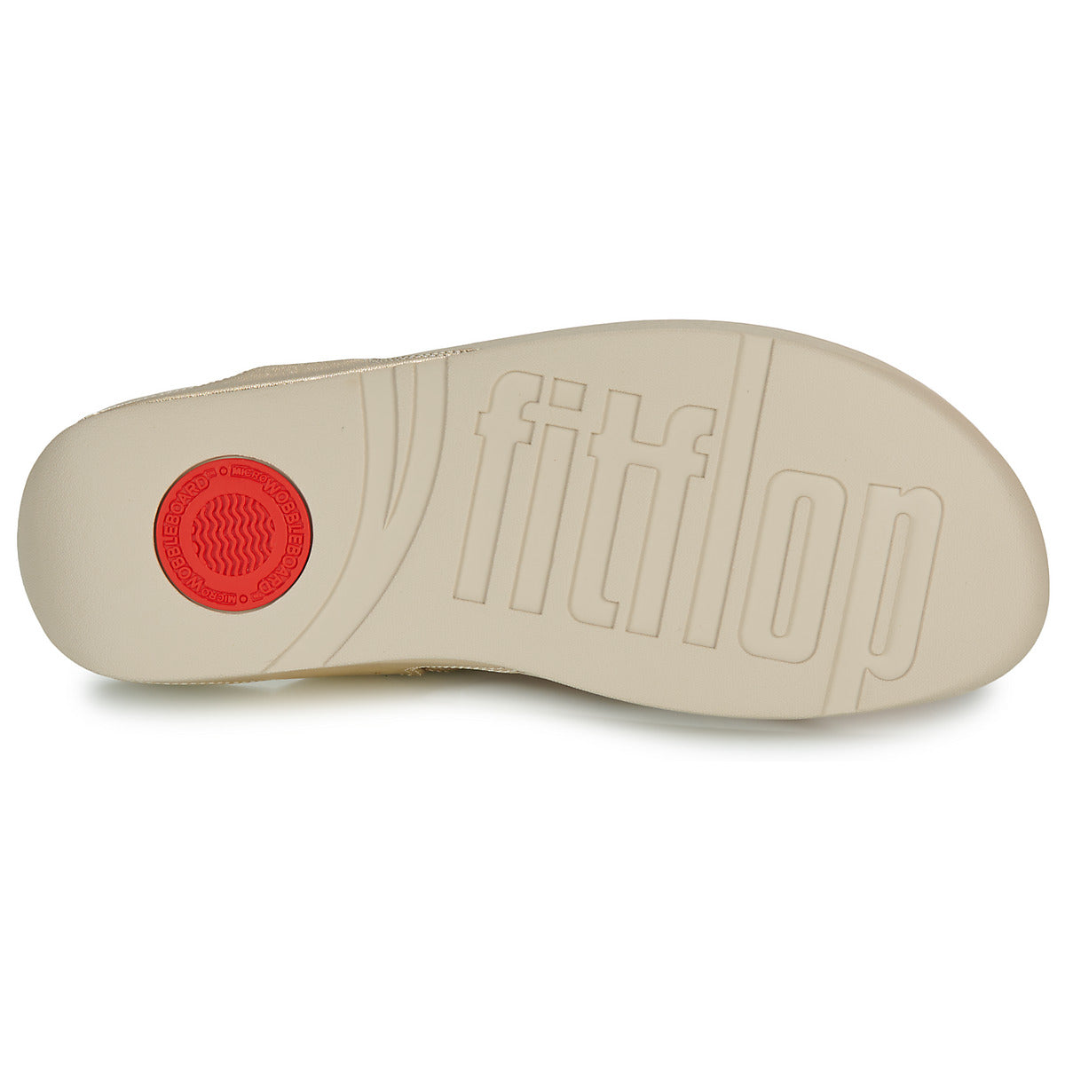 FITFLOP Sandali infradito in pelle metallizzata LULU I88