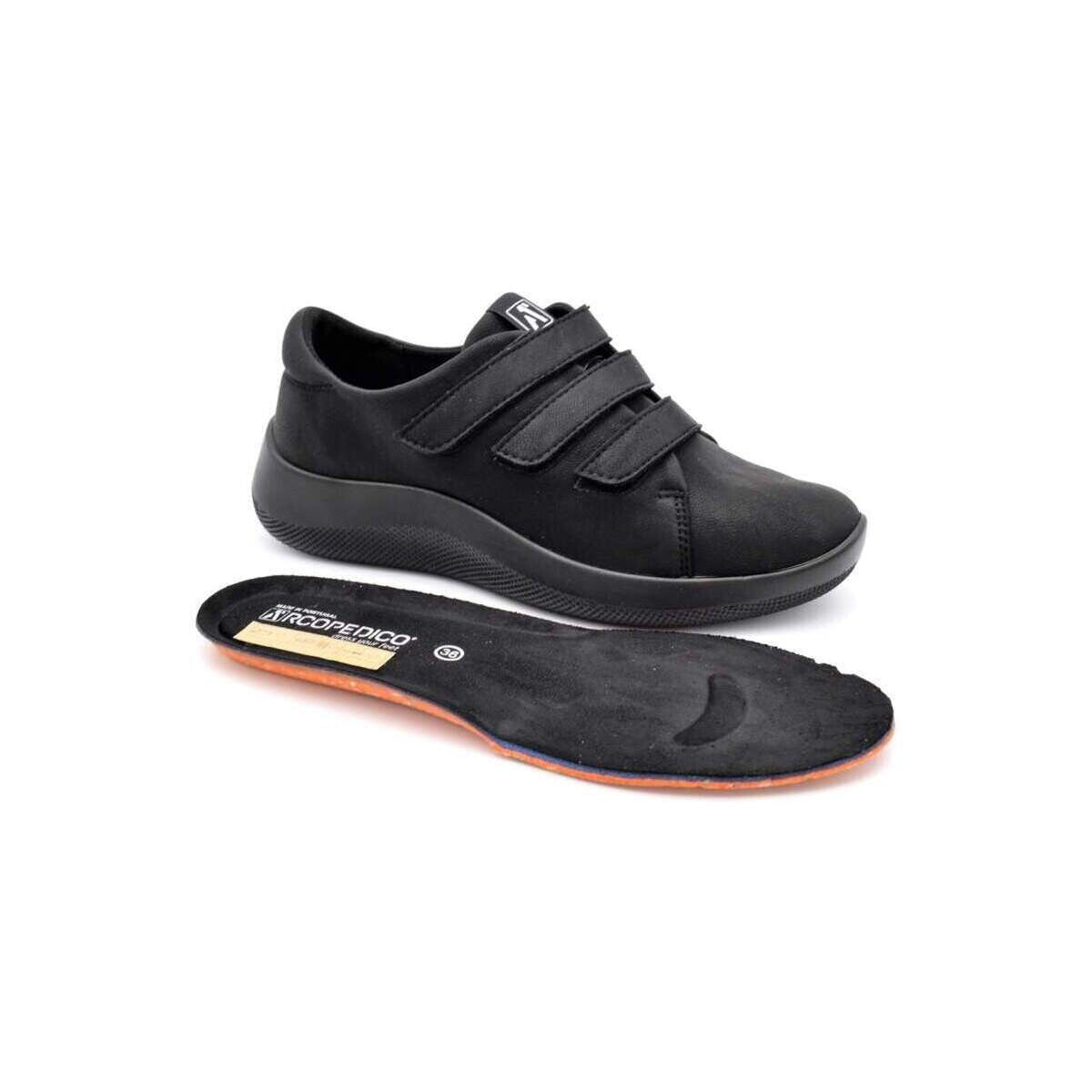Arcopedico MANYARA 4676 – Scarpa comfort donna con triplo strappo e tomaia elastica Lytech