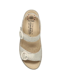 Mephisto Sandalo doppio strappo Mobils CLARA Regina 21912 Light Sand