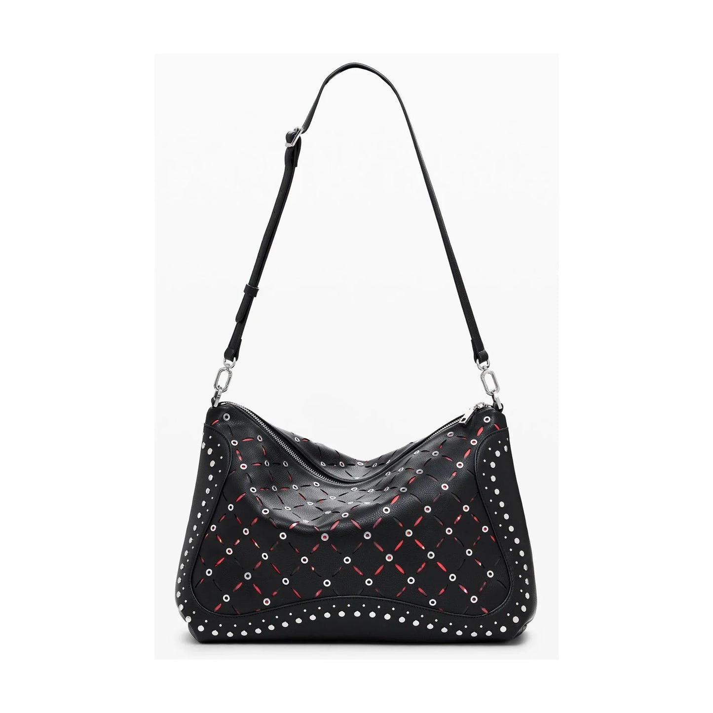 DESIGUAL Borsa Donna a Spalla e Tracolla Yankee Leiria Mini