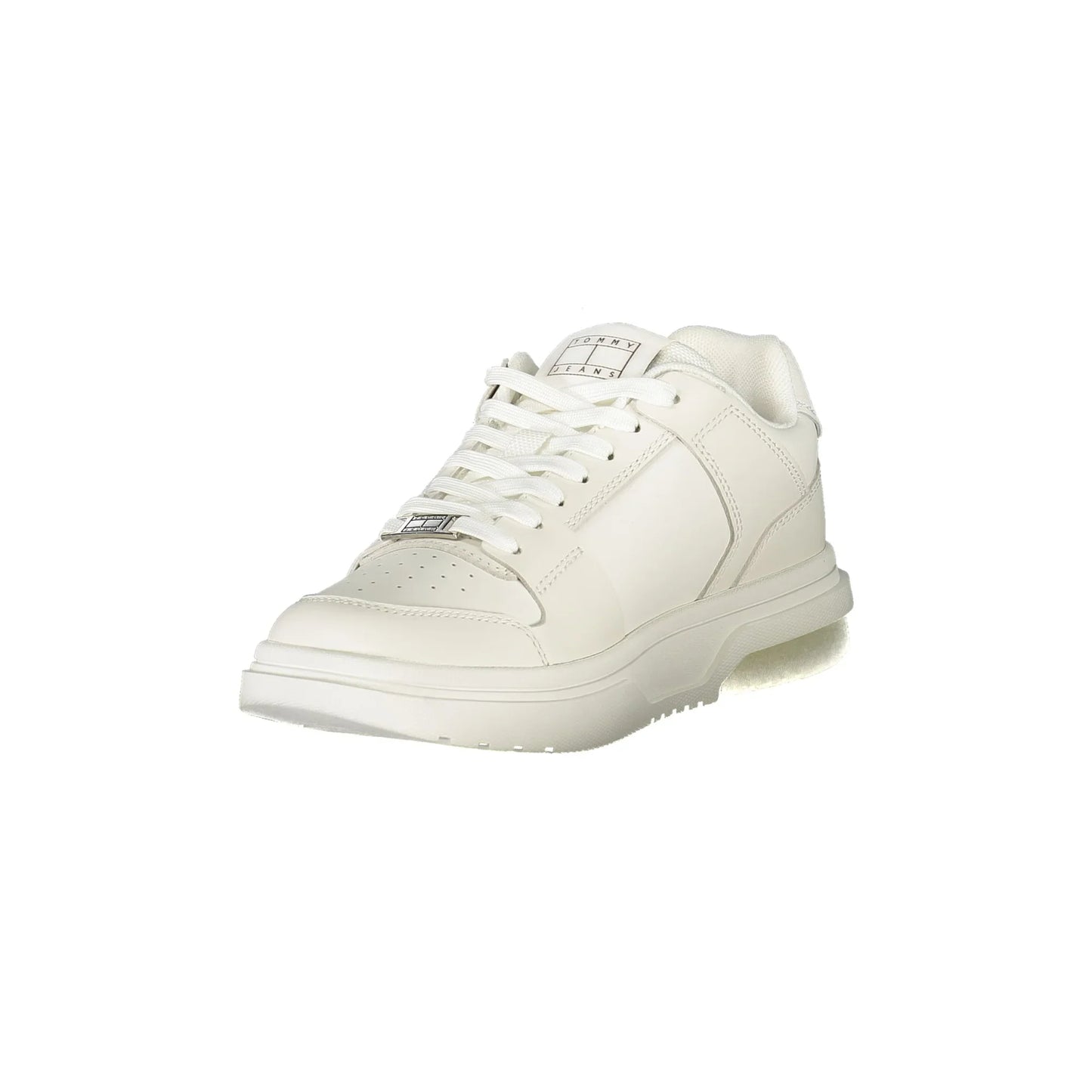 TOMMY HILFIGER Calzatura Sportiva Donna Bianca con Dettagli a Contrasto