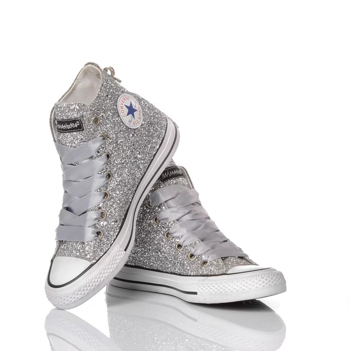 Converse Full Silver