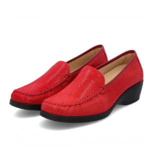 Mocassino donna Stiledivita 2377 rosso