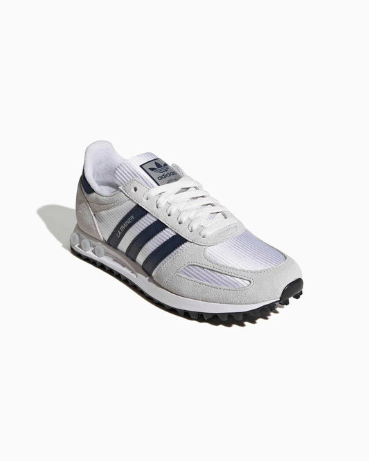Adidas Originals LA Trainer OG Sneakers Uomo Bianche Suede Mesh - KJ4389