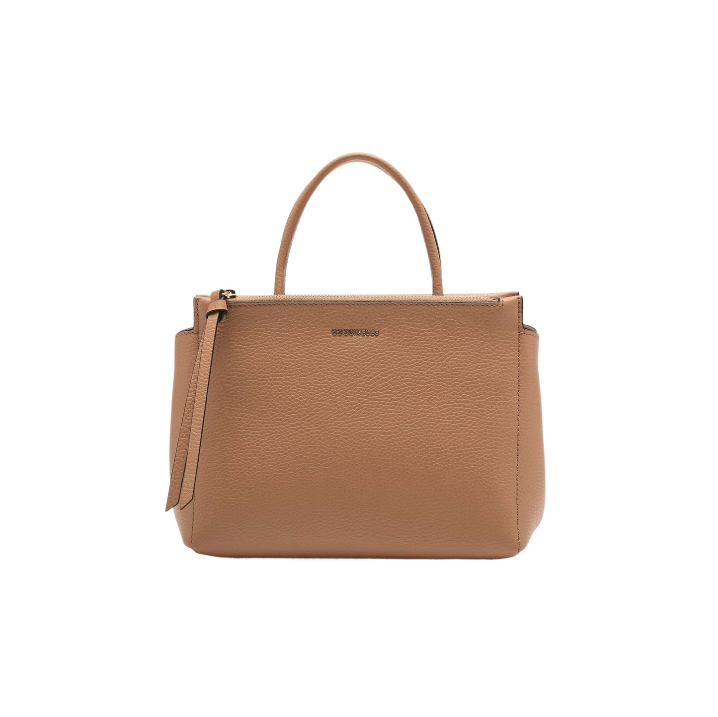 COCCINELLE Borsa Donna a Mano con Tracolla Marrone, In Vera Pelle, Arlettis Medium