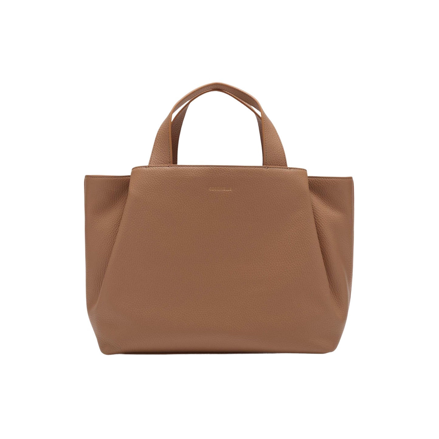 COCCINELLE Borsa Donna a Mano con Tracolla Marrone, In Vera Pelle, Malory Medium