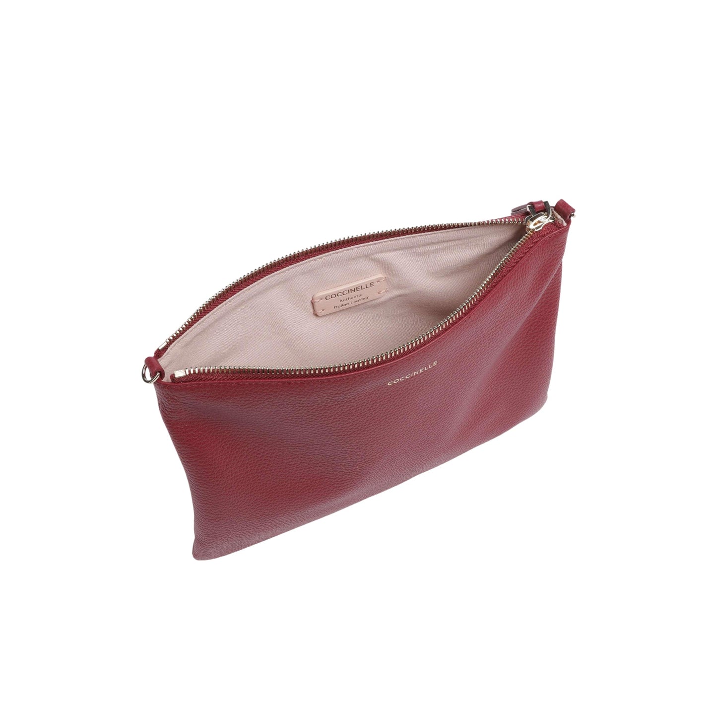 COCCINELLE Borsa Donna a Tracolla Rossa, In Vera Pelle, Best Crossbody Medium