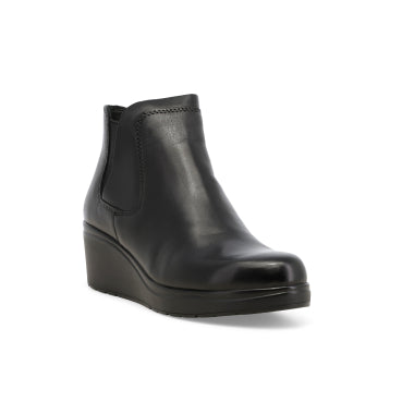 MELLUSO K53006Z TRONCHETTO IN PELLE CON PLANTARE ESTRAIBILE e ZEPPA