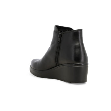 MELLUSO K53006Z TRONCHETTO IN PELLE CON PLANTARE ESTRAIBILE e ZEPPA