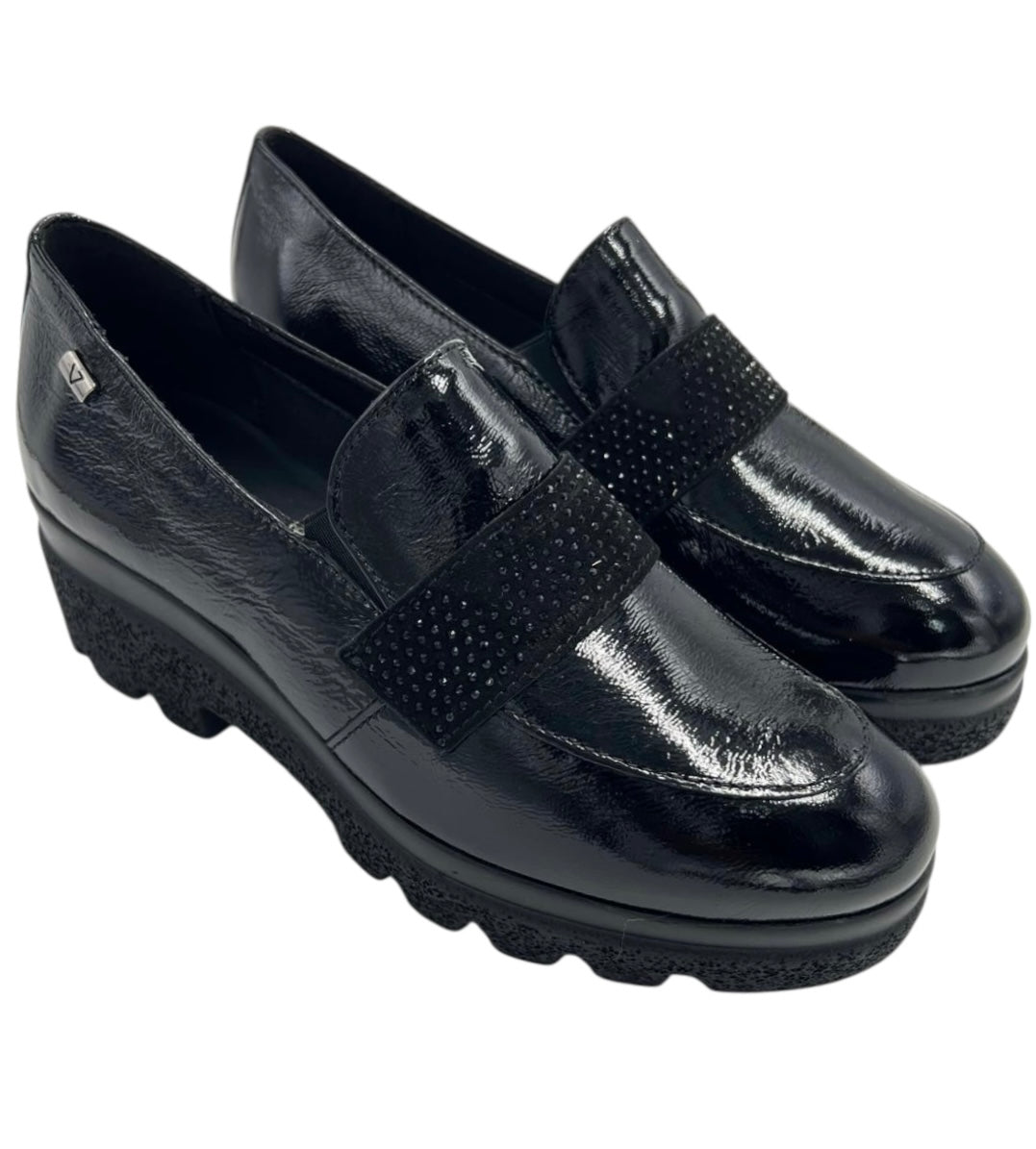 VALLEVERDE MOCASSINO VR100F da donna nera.
