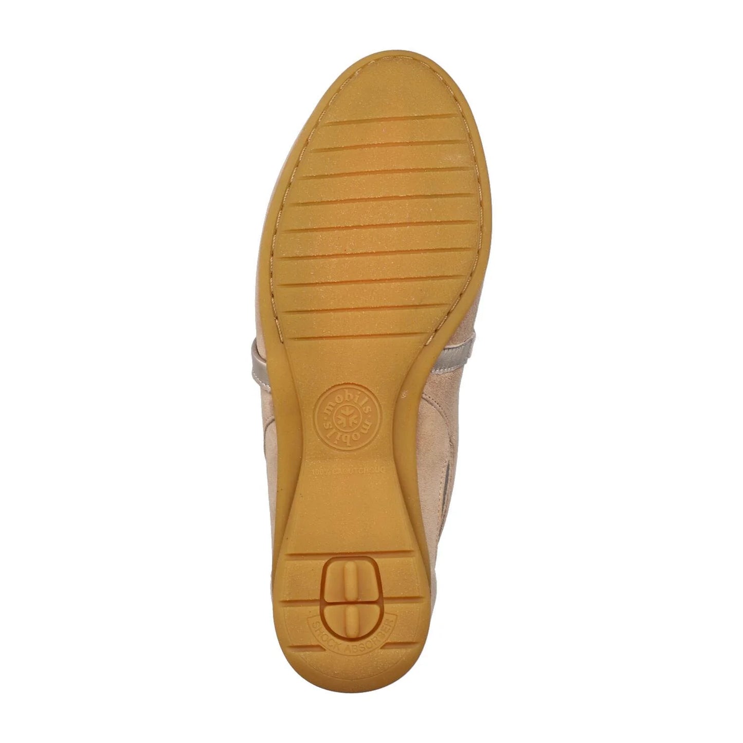 Samya beige Ballerina Mobils by mephisto con plantare estraibile