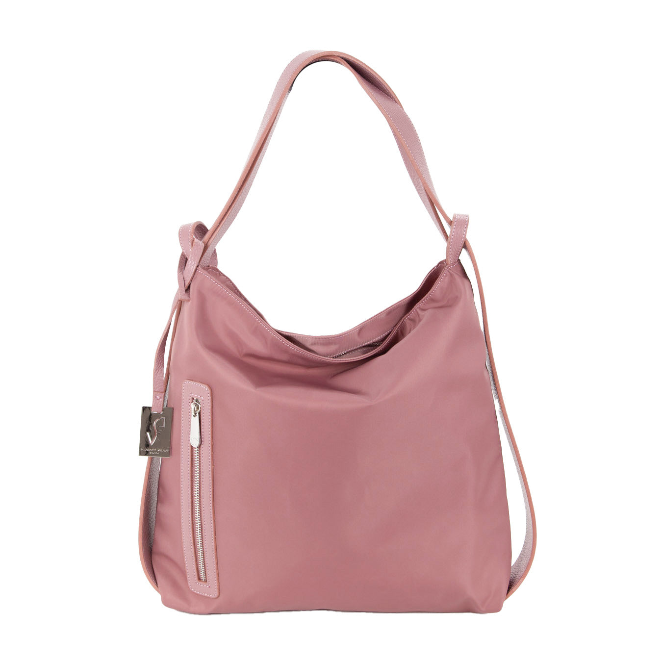 Pelletteria Veneta Zaino Donna Convertibile in Borsa a Spalla – Design Multifunzionale Made in Italy (32x33x8 cm)