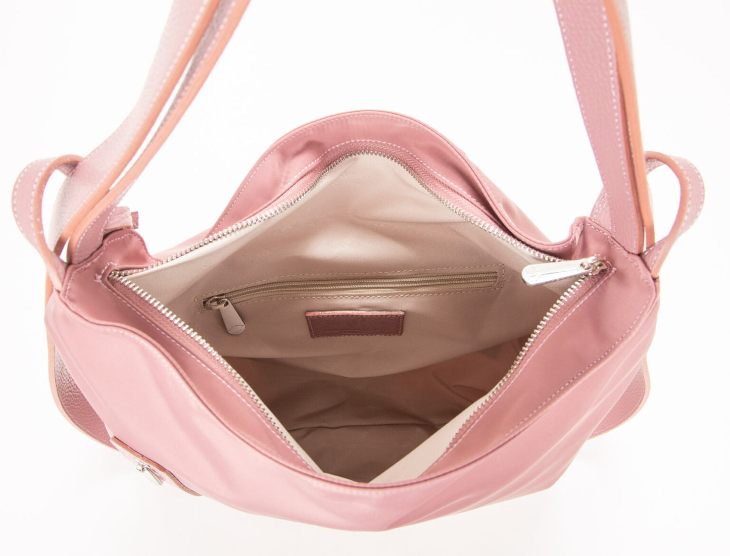 Pelletteria Veneta Zaino Donna Convertibile in Borsa a Spalla – Design Multifunzionale Made in Italy (32x33x8 cm)