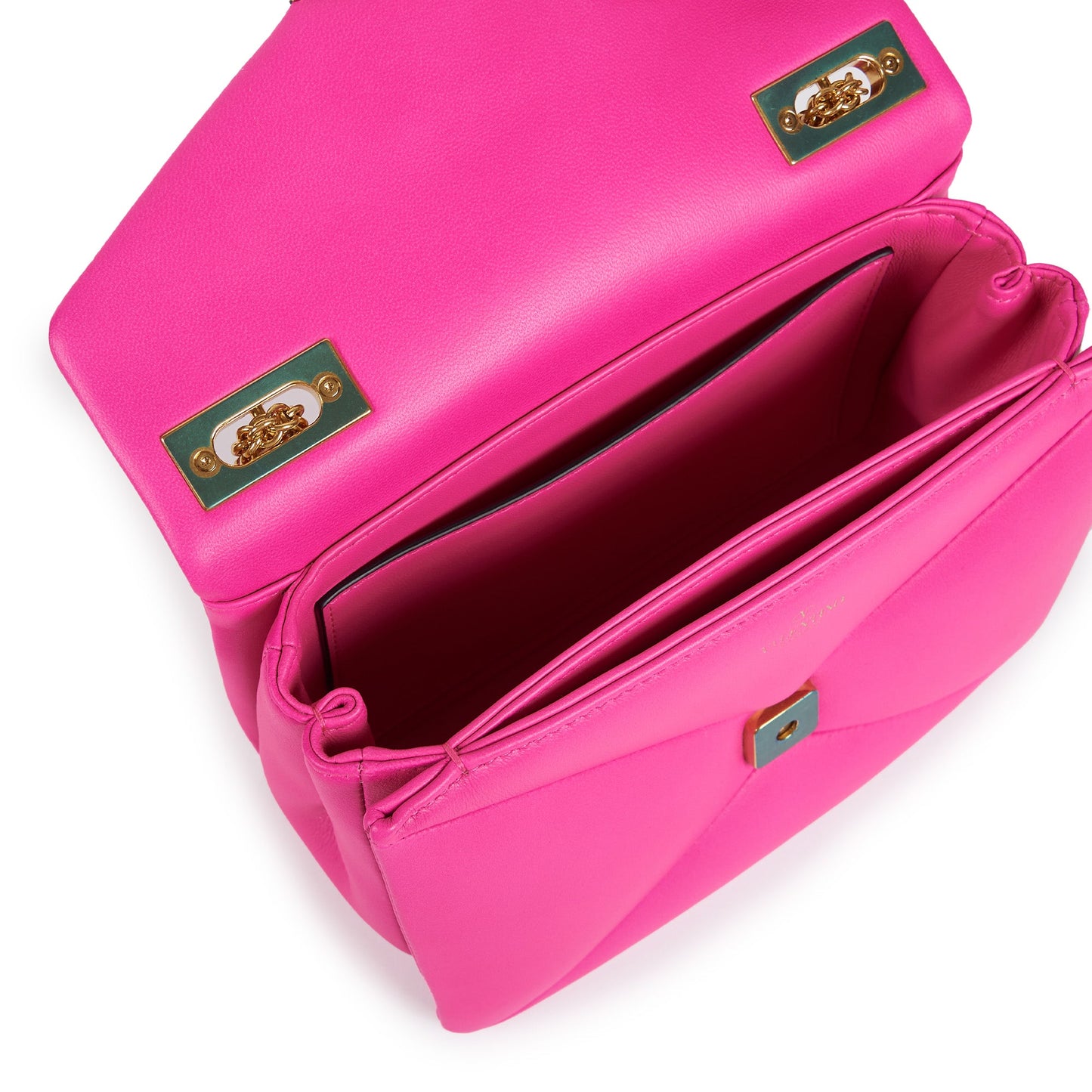 BORSA A SPALLA ONE STUD FUXIA