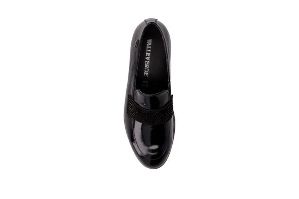 VALLEVERDE MOCASSINO VR100F da donna nera.