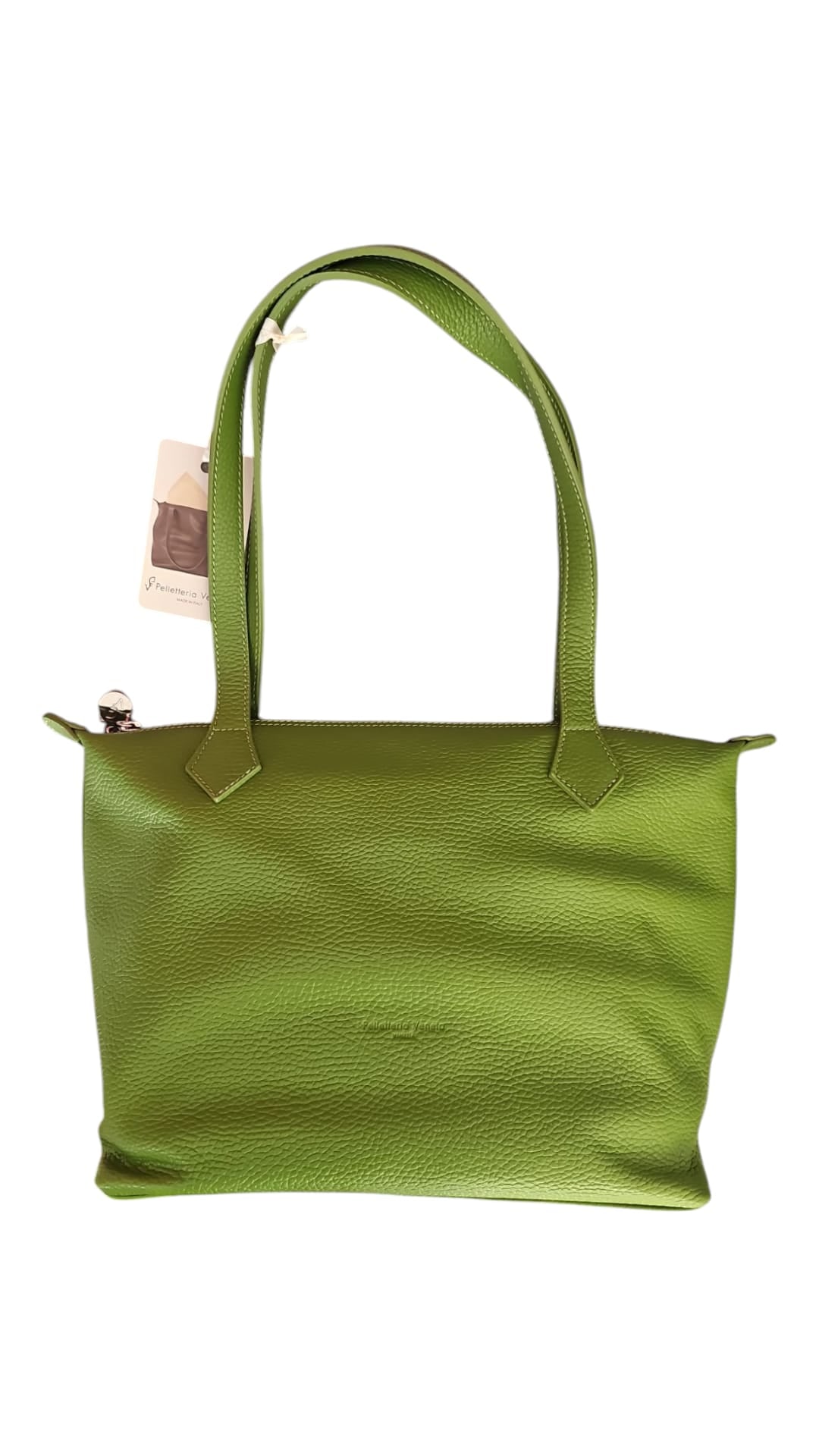 Pelletteria Veneta Shopper media in pelle D25486 con organizer