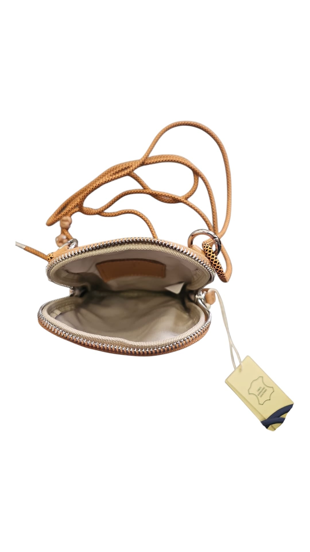 Borsa piccola tracolla in pelle liscia N25309