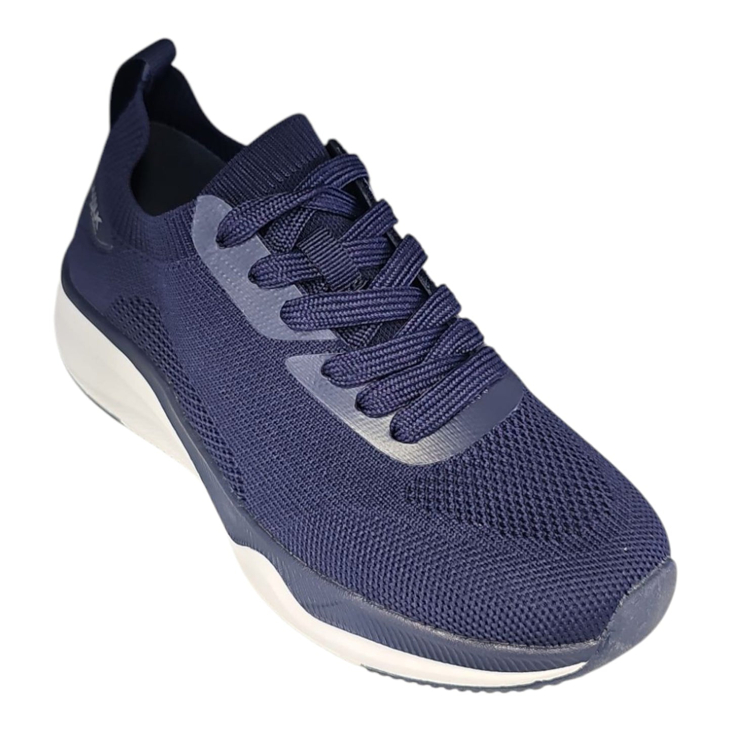 Melluso sneakers donna 093400 effetto maglia, blu