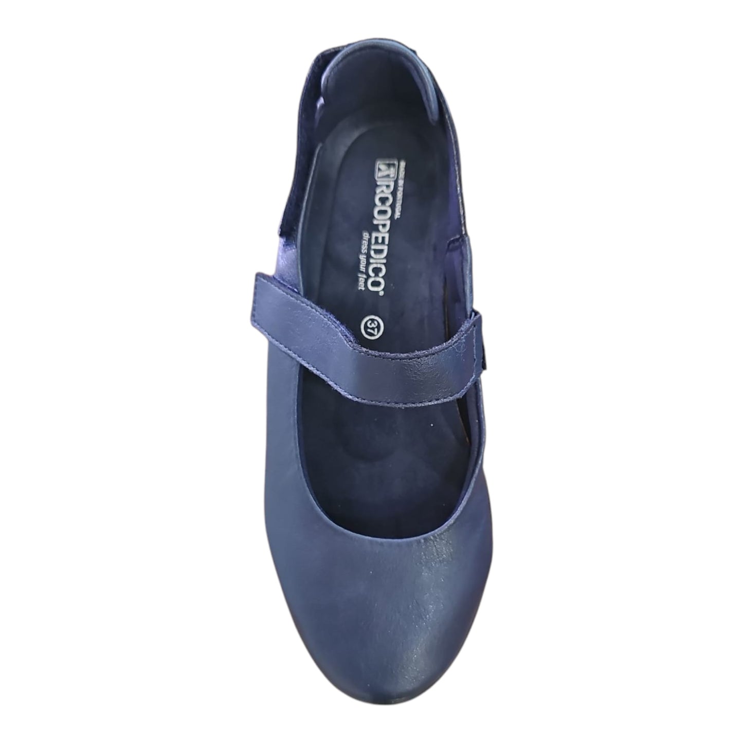 Arcopedico 4706 Baby Con Velcro dorso e Tallone MINAMI J67 Navy