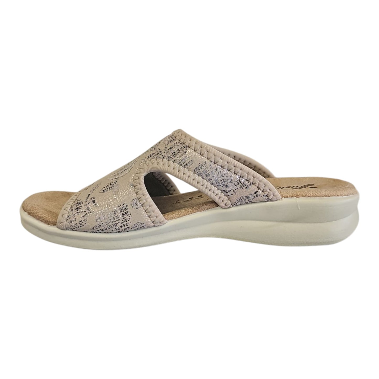 Ciabatta Susimoda 1969 in lycra BEIGE elasticizzata