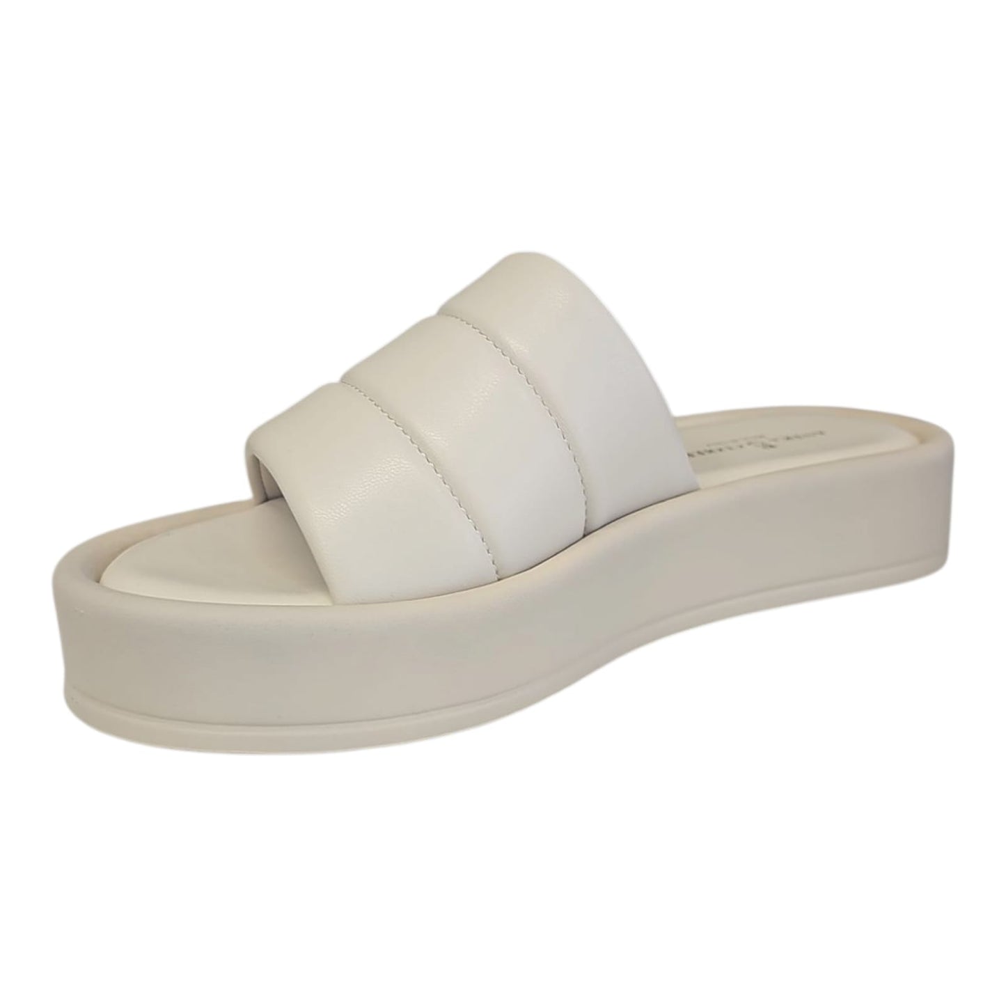 Antica Cuoieria Sandalo slider in pelle donna art.23021 OYSTER