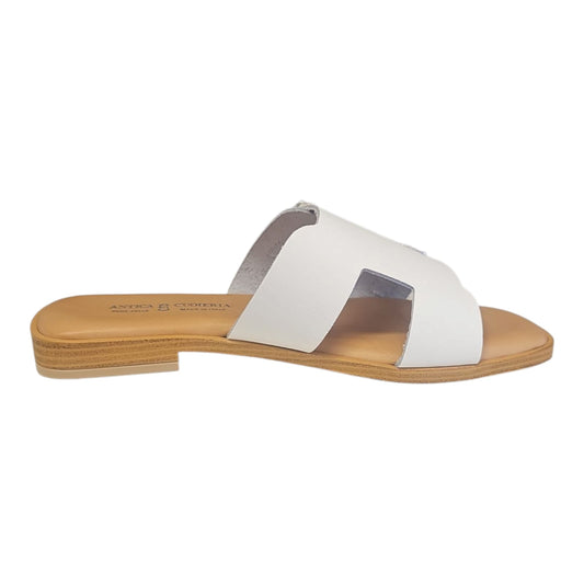 Antica Cuoieria sandalo donna Mule in pelle di Vitello art.23037