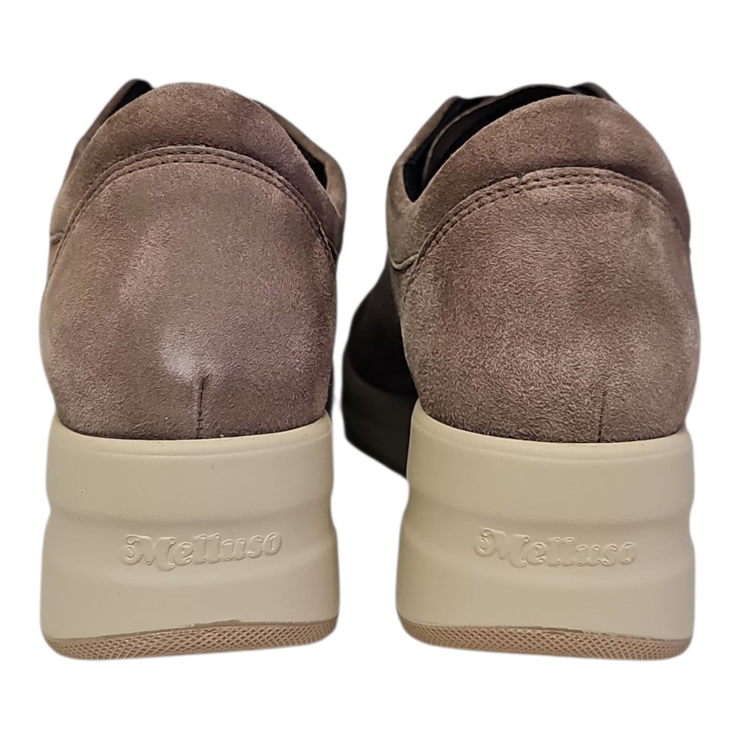 MELLUSO WALK Sneakers Donna - R25656Z - Scarpe in pelle scamosciata con lacci fantasia animalier cod R25656Z (Copia)