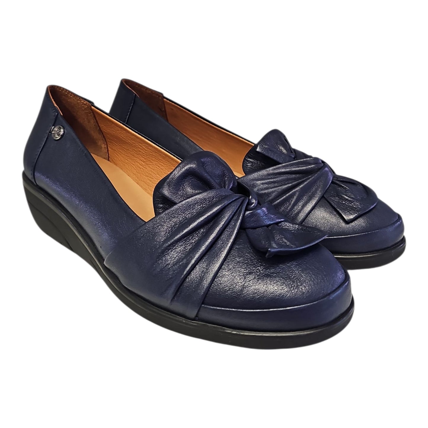 Melluso Ballerina Superflessibile da Donna in Pelle con Rialzo, K70012Z