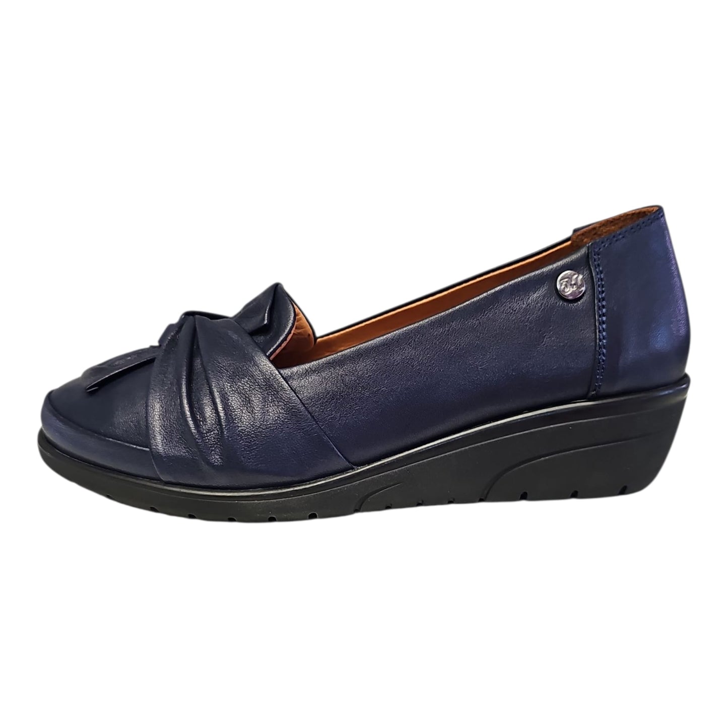 Melluso Ballerina Superflessibile da Donna in Pelle con Rialzo, K70012Z