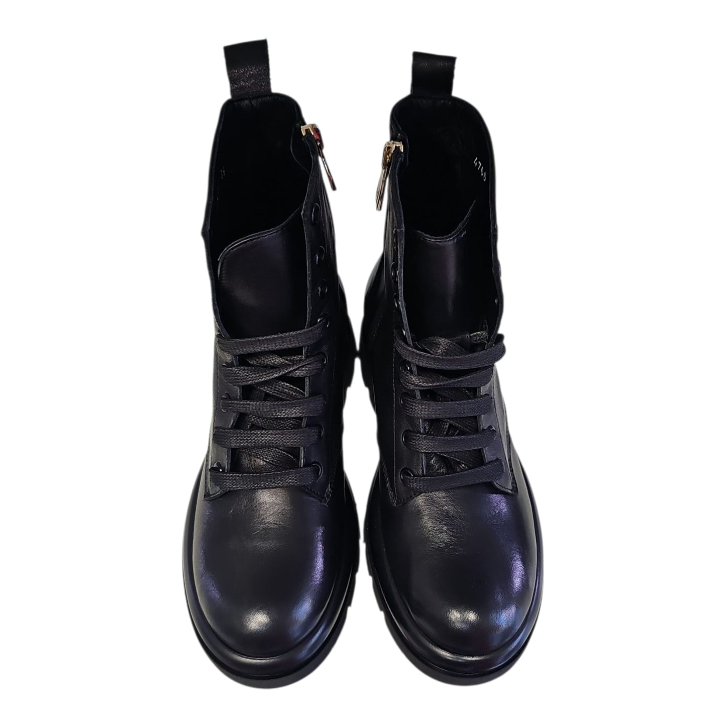 Melluso Anfibi Made in Italy Platform Carrarmato Tomaia Pelle R45385Z