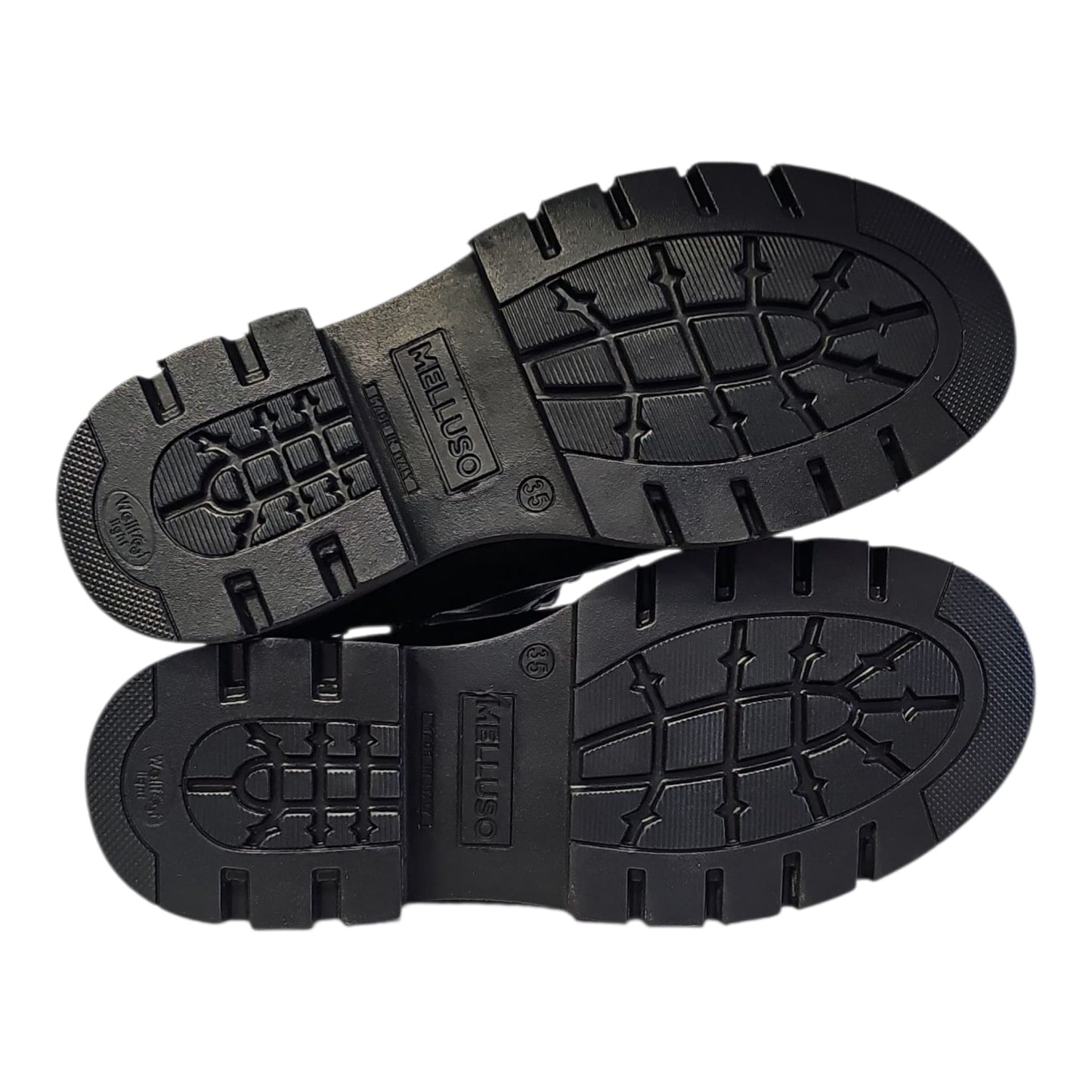 Melluso Anfibi Made in Italy Platform Carrarmato Tomaia Pelle R45385Z