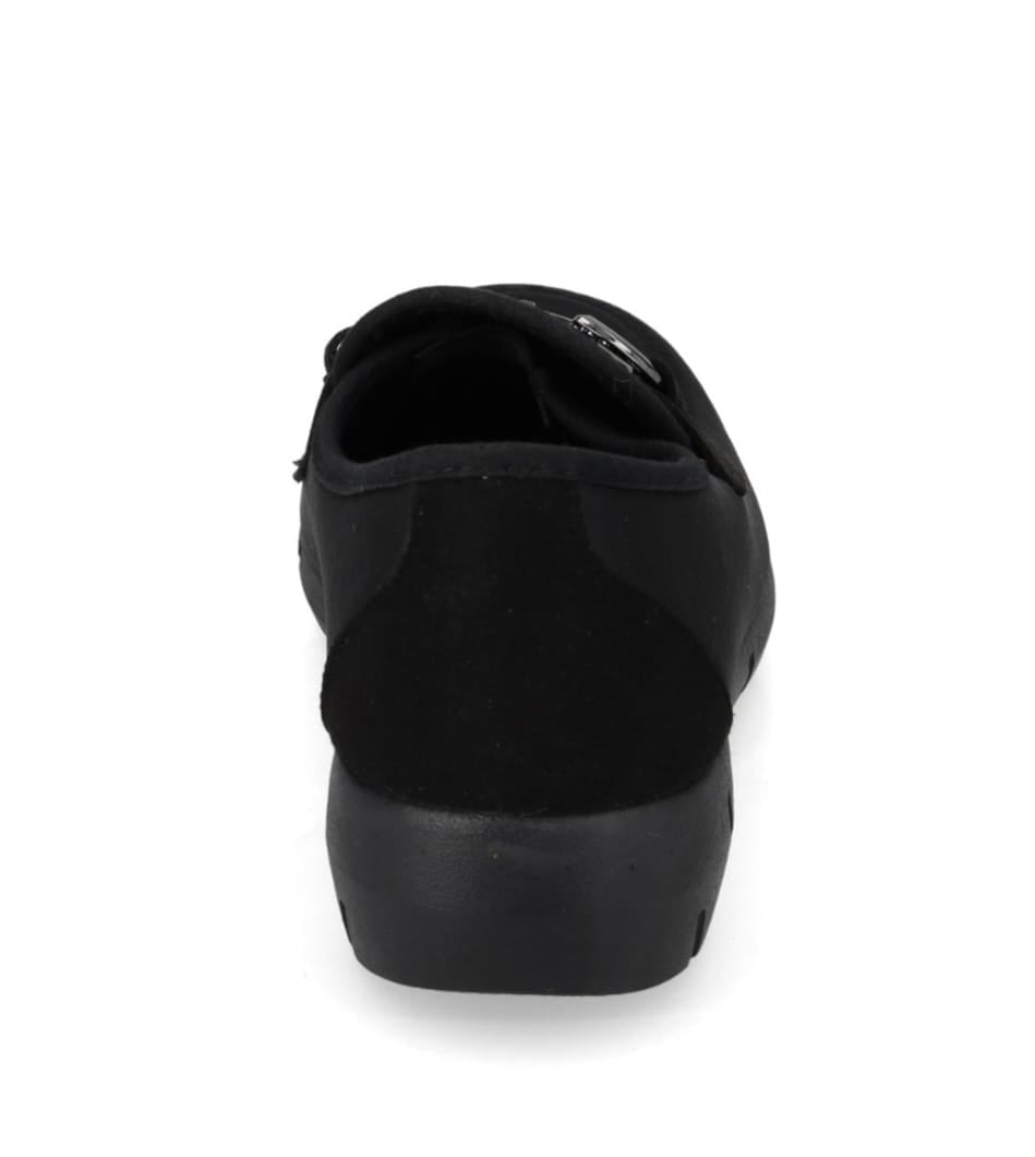 Valleverde – Scarpa Pantofola Donna in Tessuto Elasticizzato con Accessorio Decorativo, Ideale per Alluce Valgo