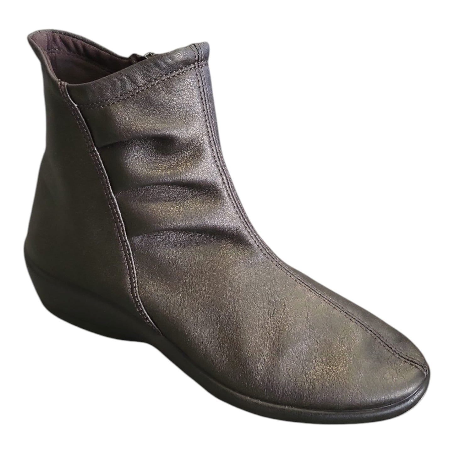 Arcopedico PALUMA J68 - Stivaletti bronzo lucidi con plantare estraibile