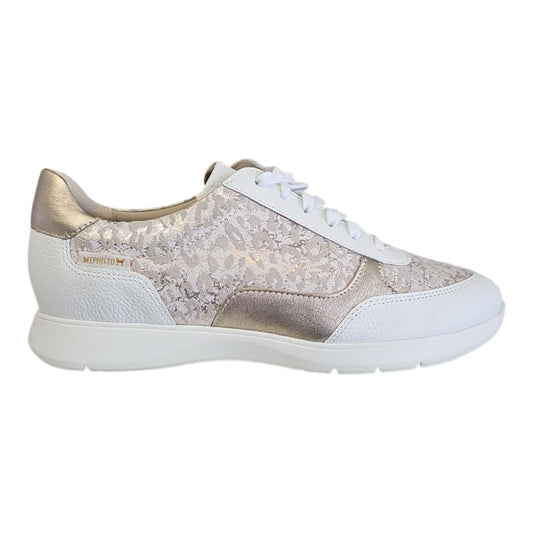 Mephisto Sneaker MENDY Donna – Bianca in Pelle con Tecnologia SOFT-AIR