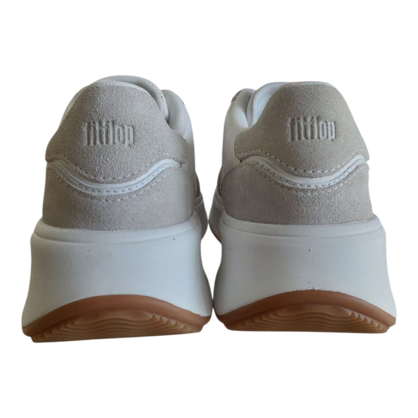 FitFlop sneakers F-Mode T-TOE Wave bianco puro donna E5E 194