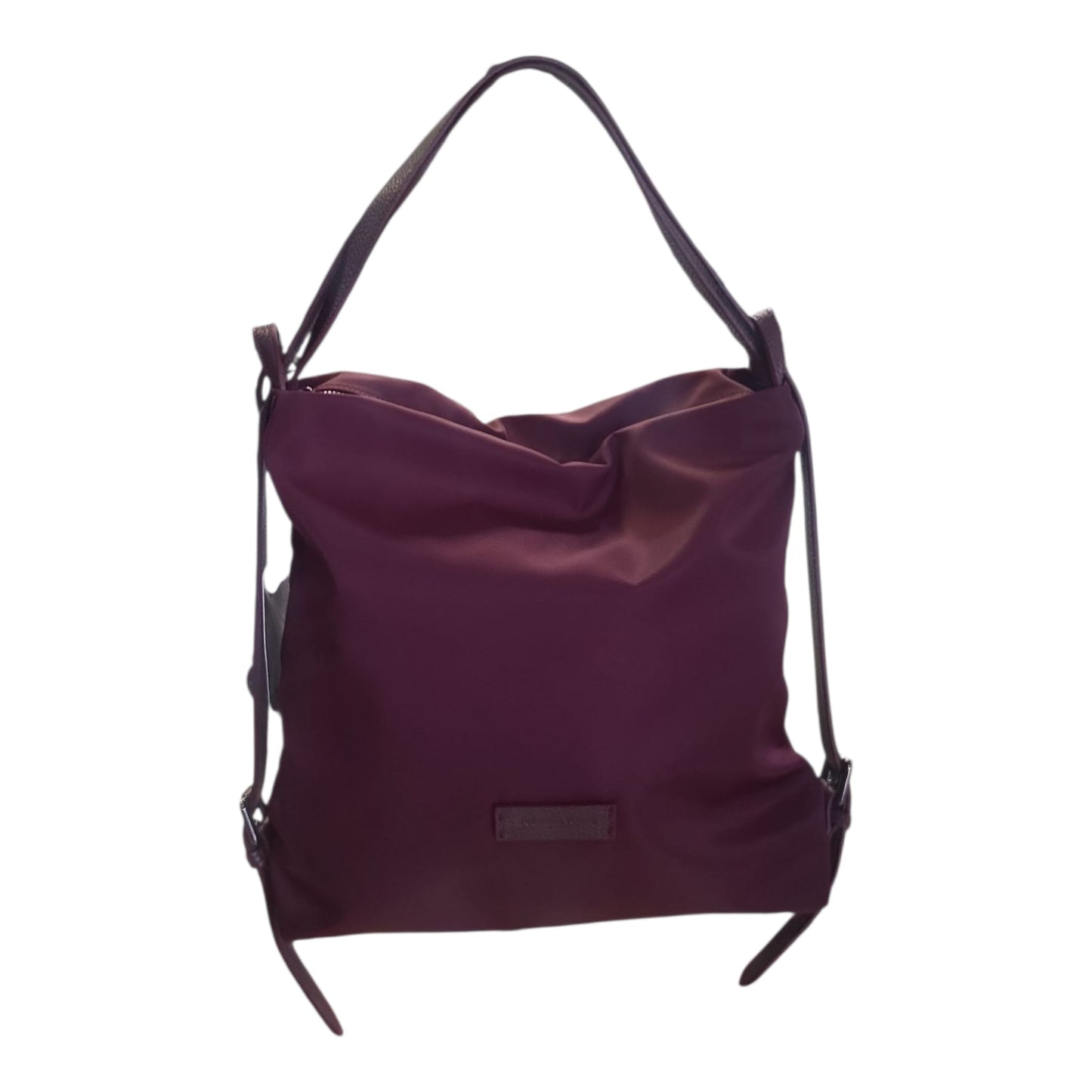 Pelletteria Veneta Zaino Donna Convertibile in Borsa a Spalla – Design Multifunzionale Made in Italy (32x33x8 cm)
