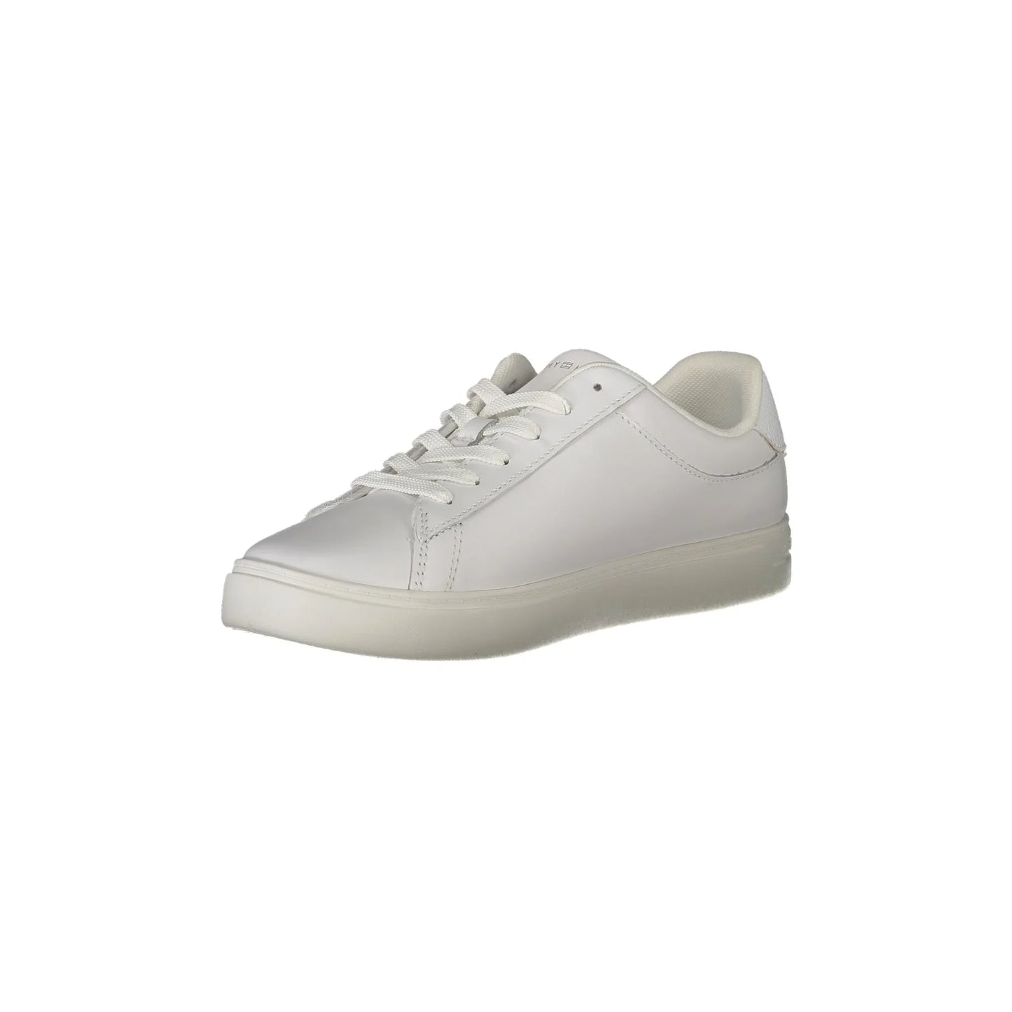 TOMMY HILFIGER Scarpe Sneakers Donna Bianche con Plantare Removibile