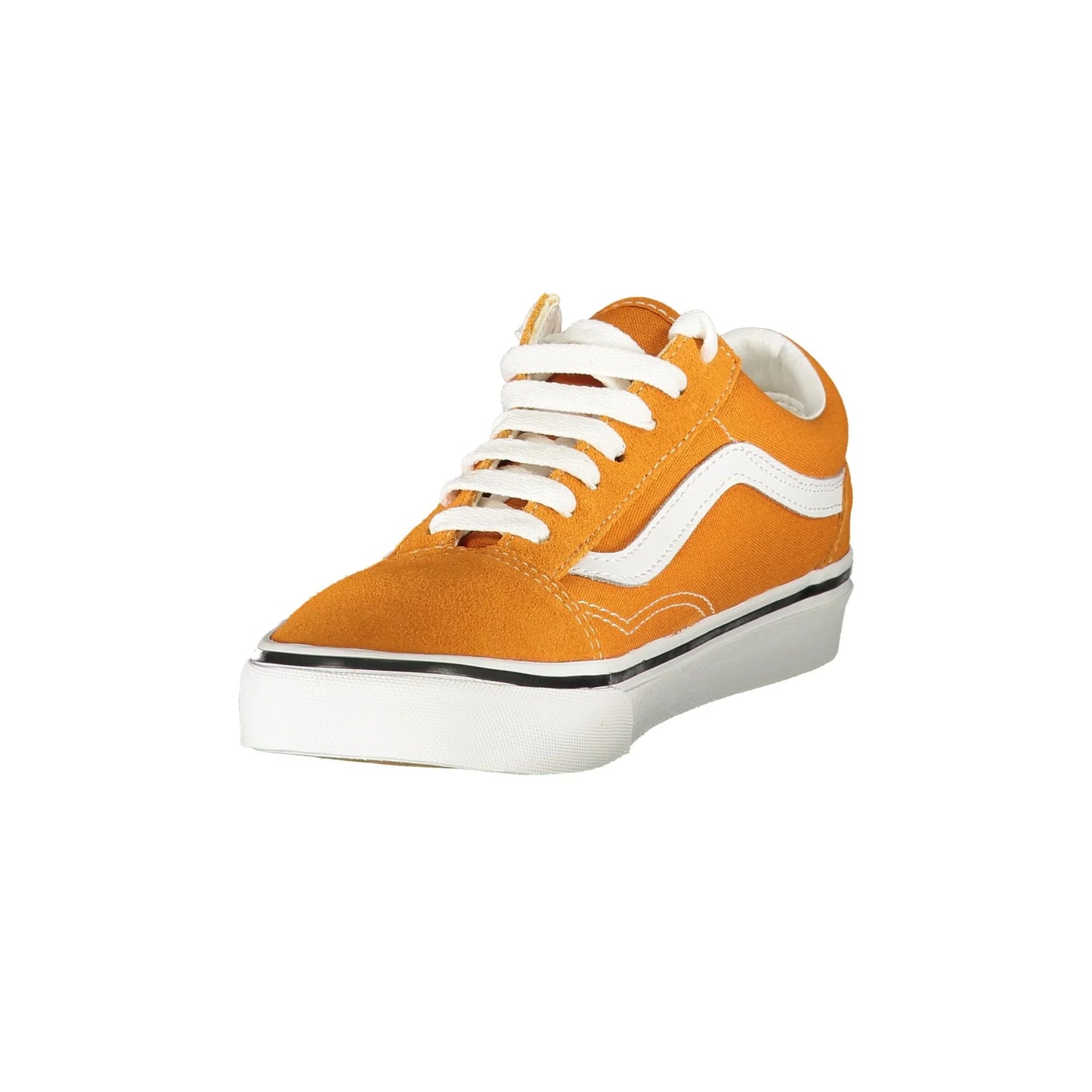 VANS Scarpe Sneakers Donna Arancio con Dettagli a Contrasto
