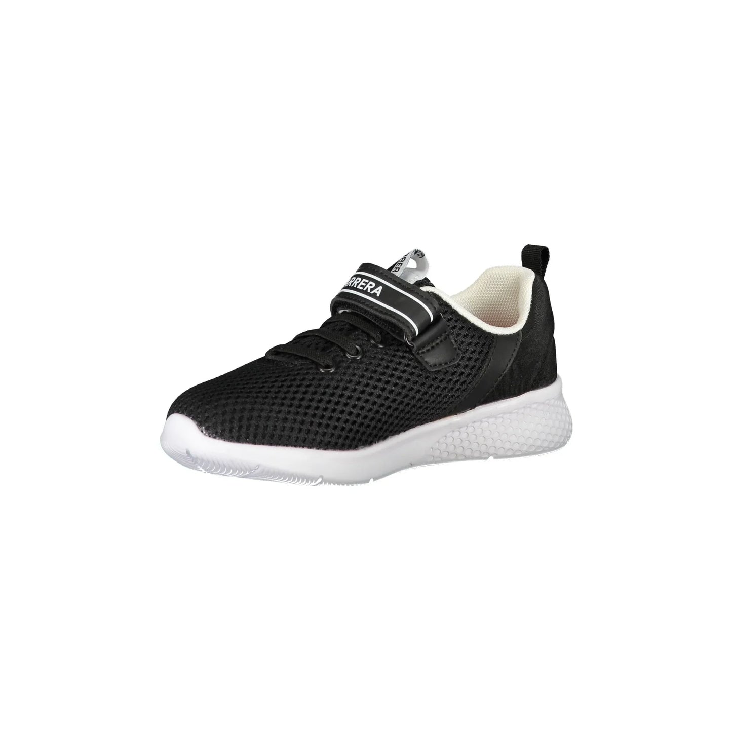 CARRERA Calzatura Sportiva Bambino Nera con Lacci Elastici e Strap