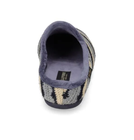 Valleverde Ciabatta donna con pattern e sottopiede in peluche 26252