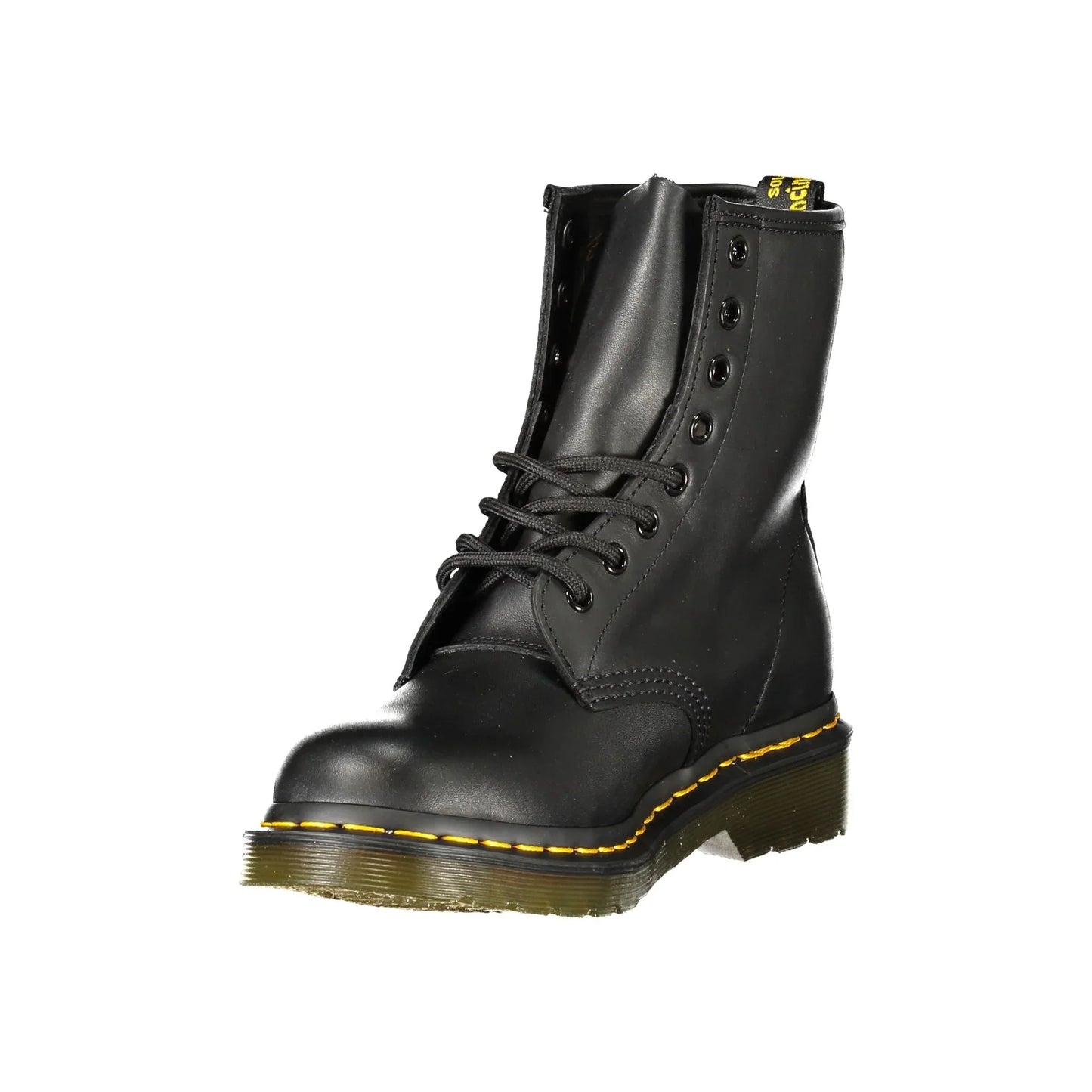 DR. MARTENS Stivaletti Donna Neri 1460 Greasy Unisex