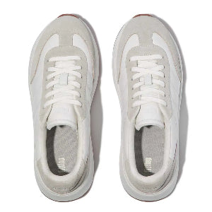 FitFlop sneakers F-Mode T-TOE Wave bianco puro donna E5E 194