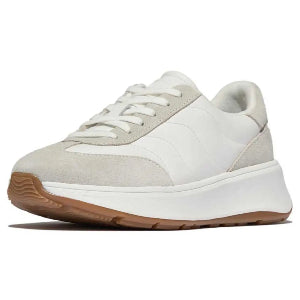 FitFlop sneakers F-Mode T-TOE Wave bianco puro donna E5E 194