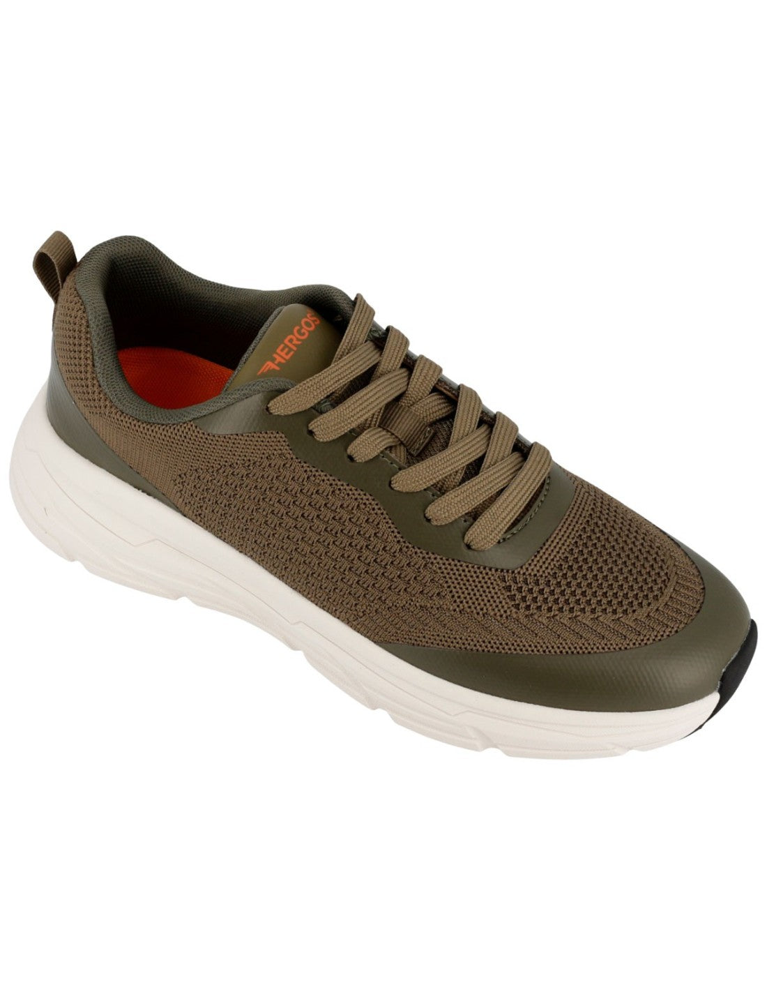 Hergos Shanghai H3800 | Sneaker leggera a pianta larga verde militare
