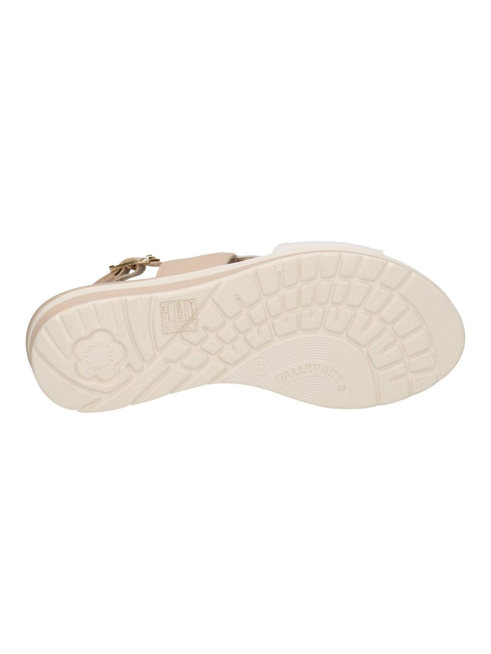Sandalo Donna in Pelle Valleverde VGI302M – Bianco