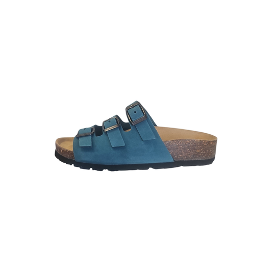 Ciabatta Donna Bionatura Nube IMB Vibram Petrolio